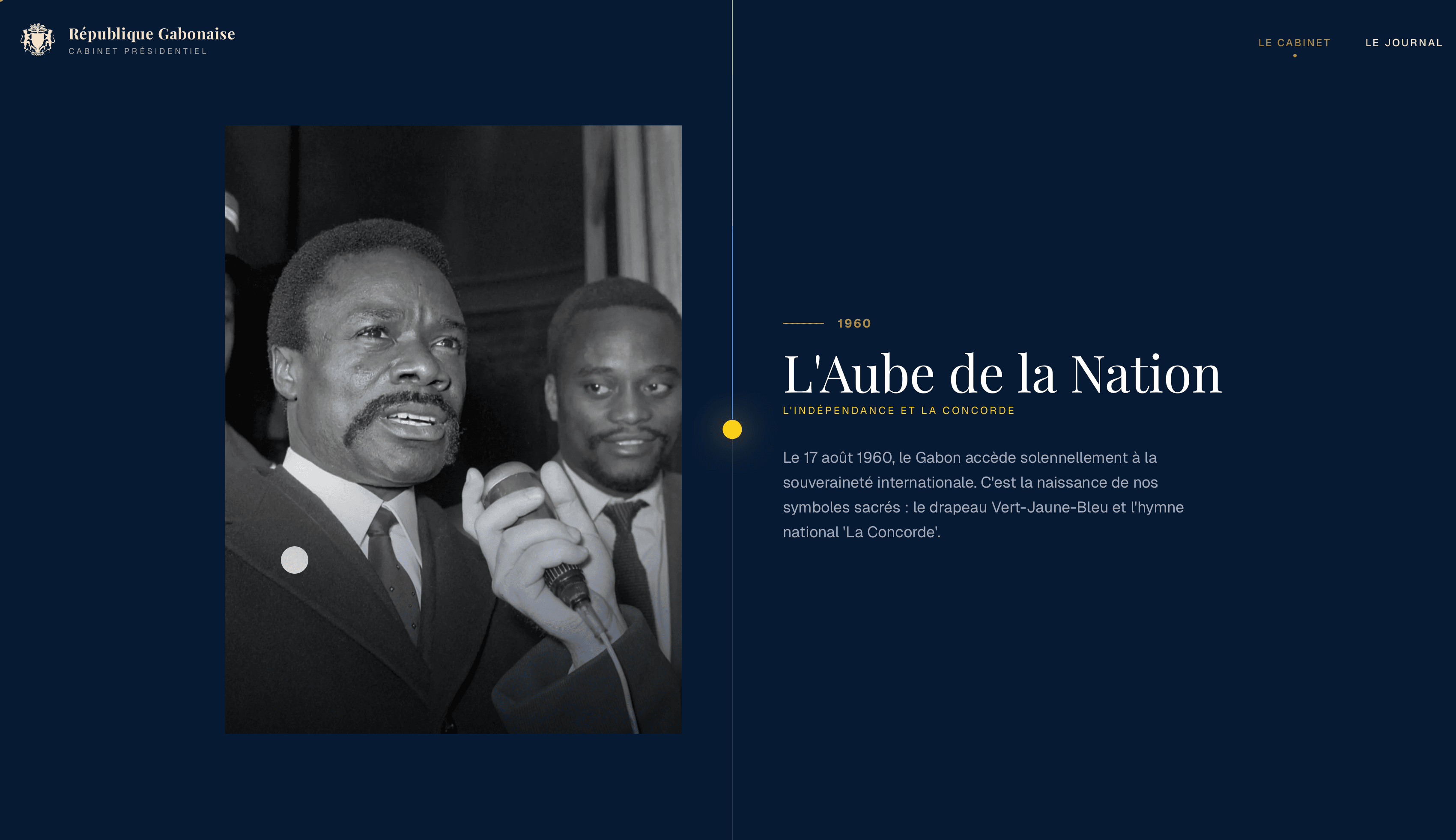 Cabinet Présidence Gabon screenshot 3