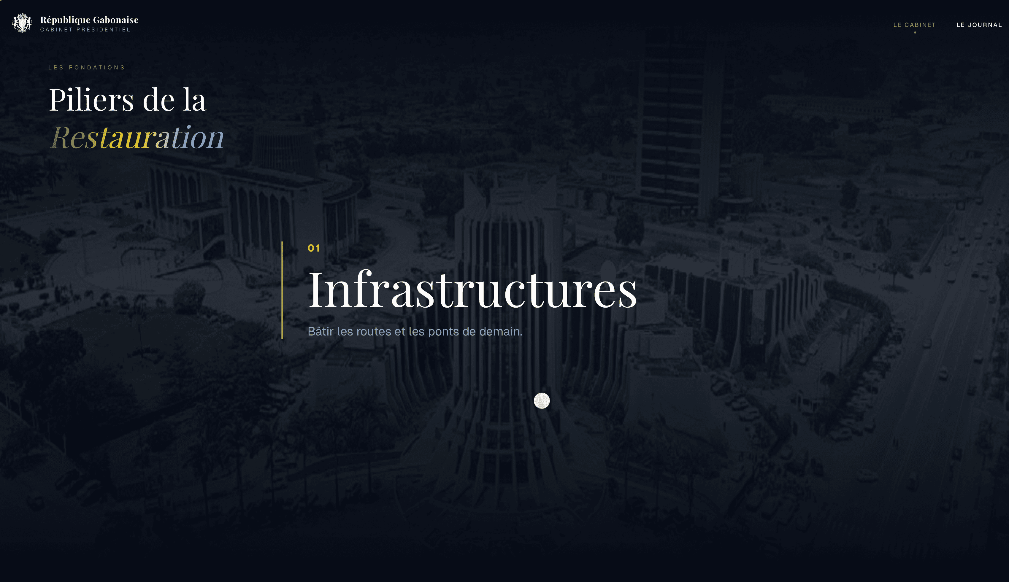 Cabinet Présidence Gabon screenshot 6