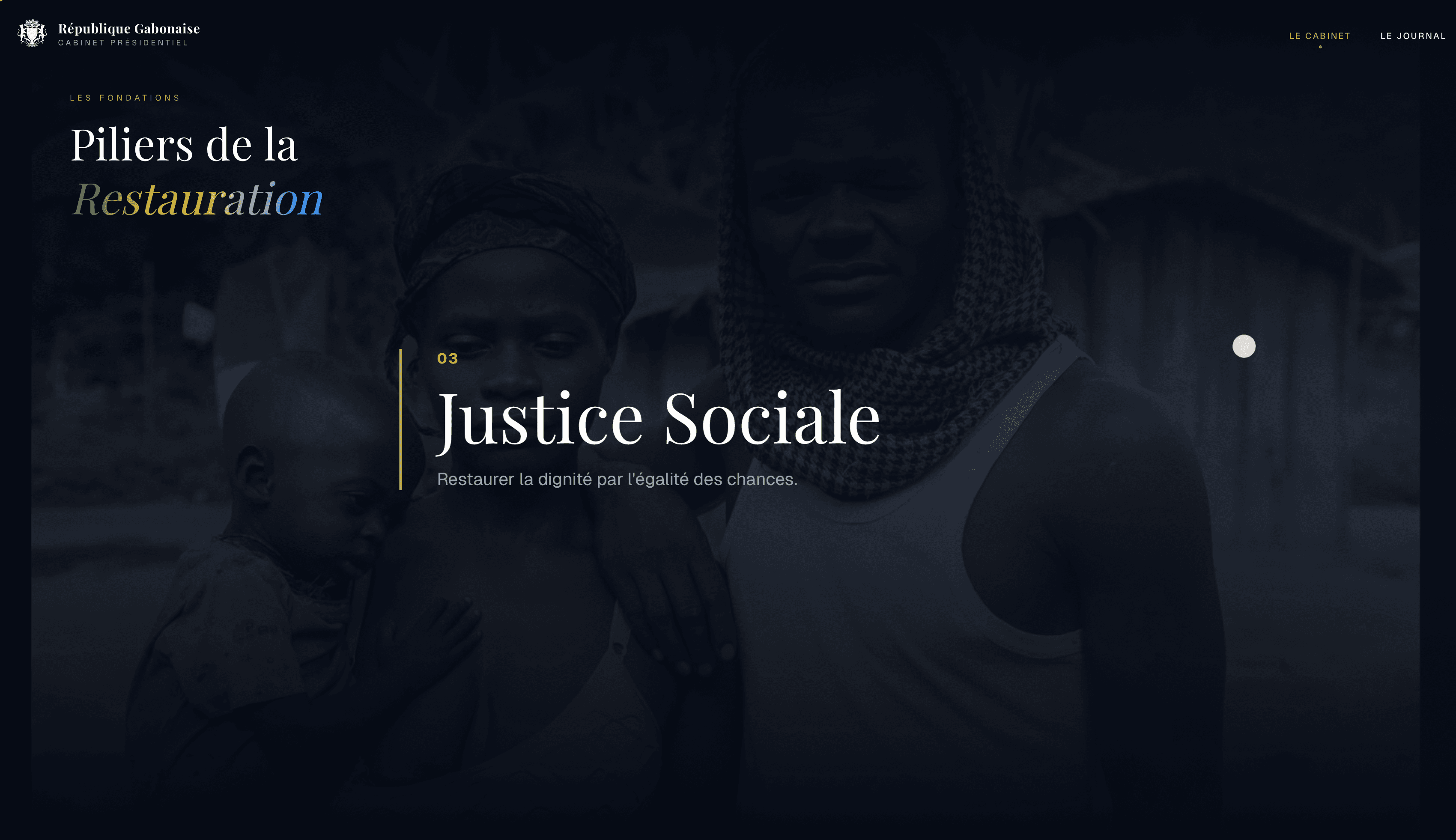 Cabinet Présidence Gabon screenshot 7